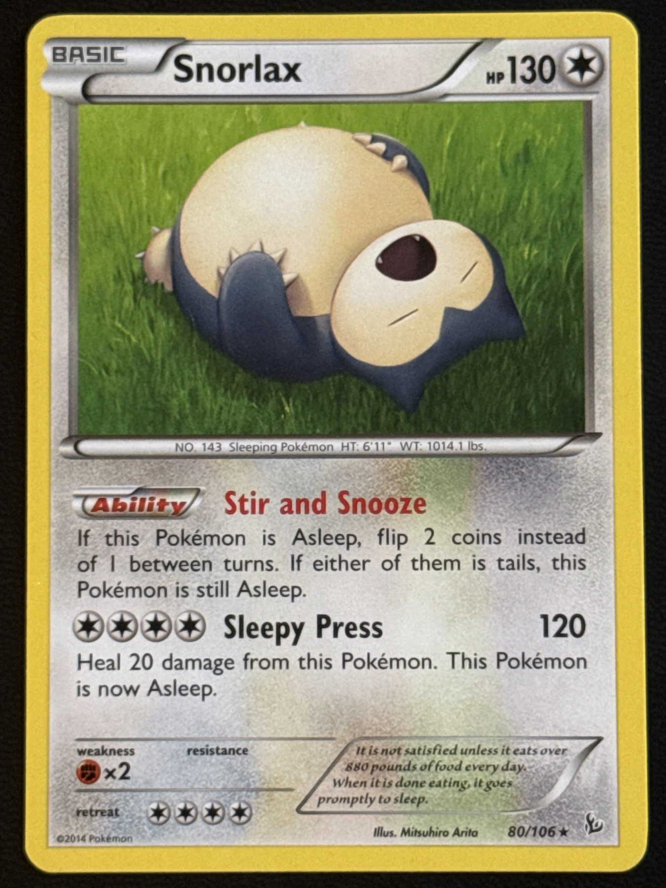 Snorlax 058/83 Generations front card photo in GradeValue pregrading report