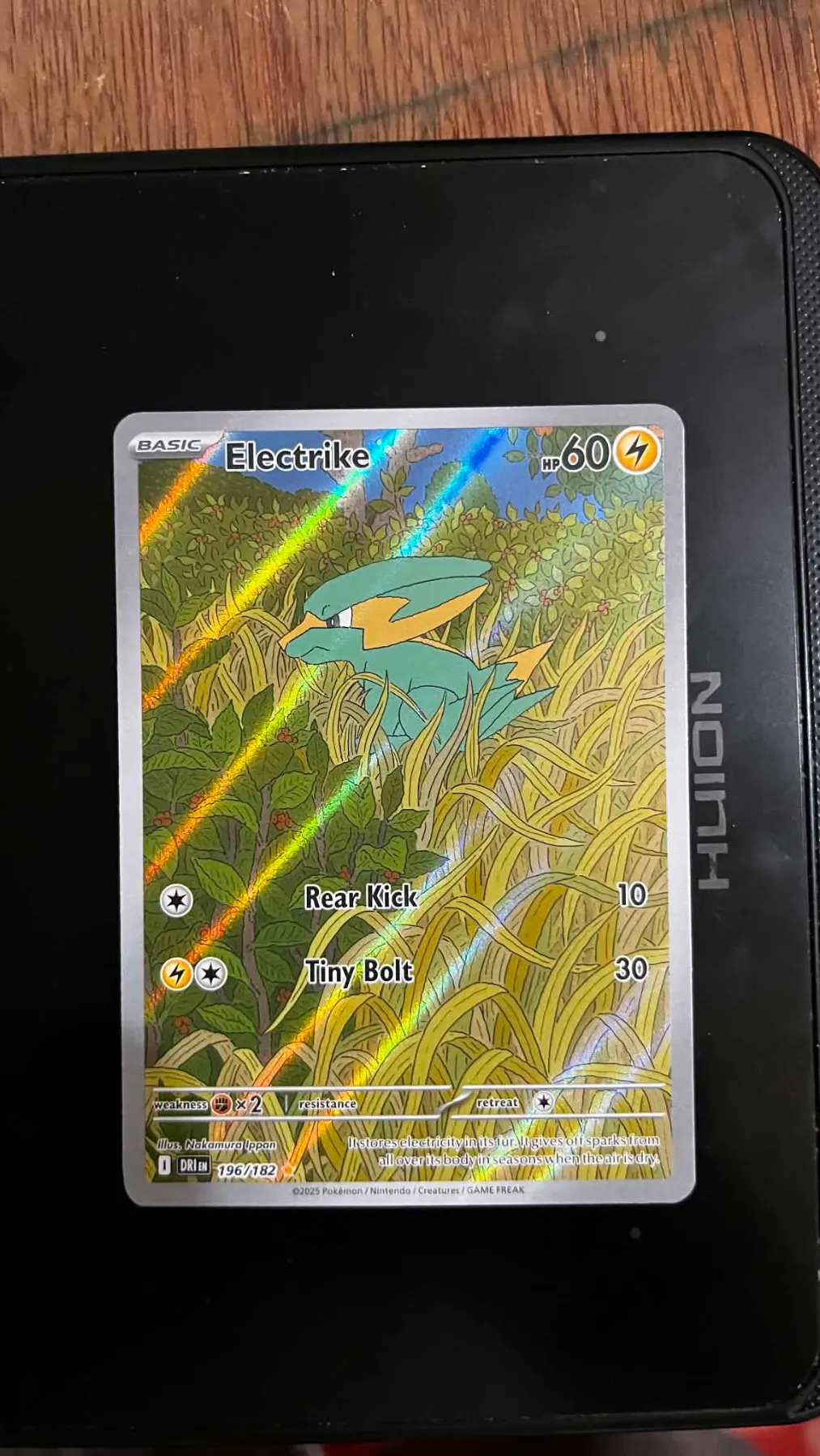 Electrike 196/182 Destined Rivals front card photo in GradeValue pregrading report