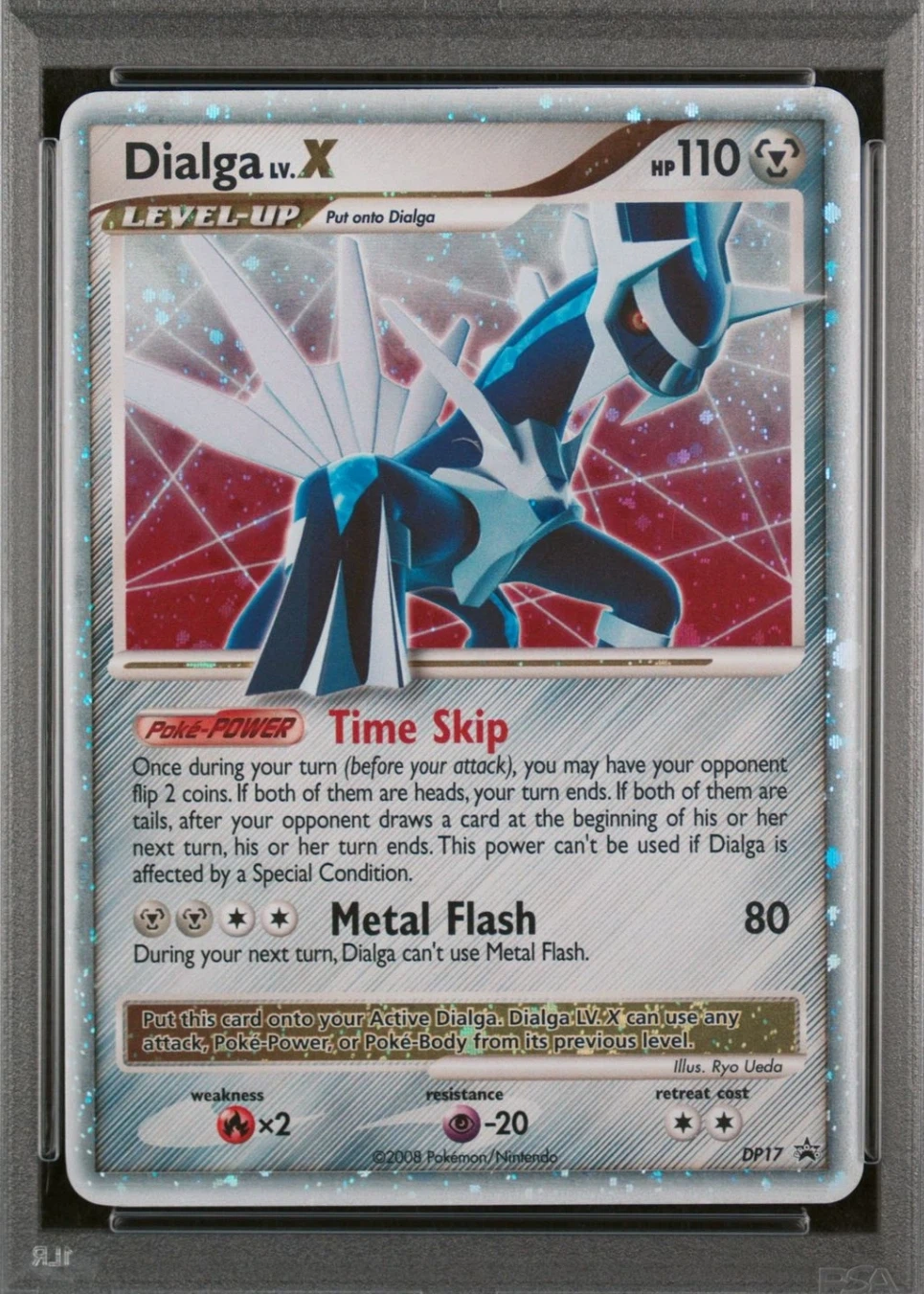 Dialga DP17/56 DP Black Star Promos front card photo in GradeValue pregrading report