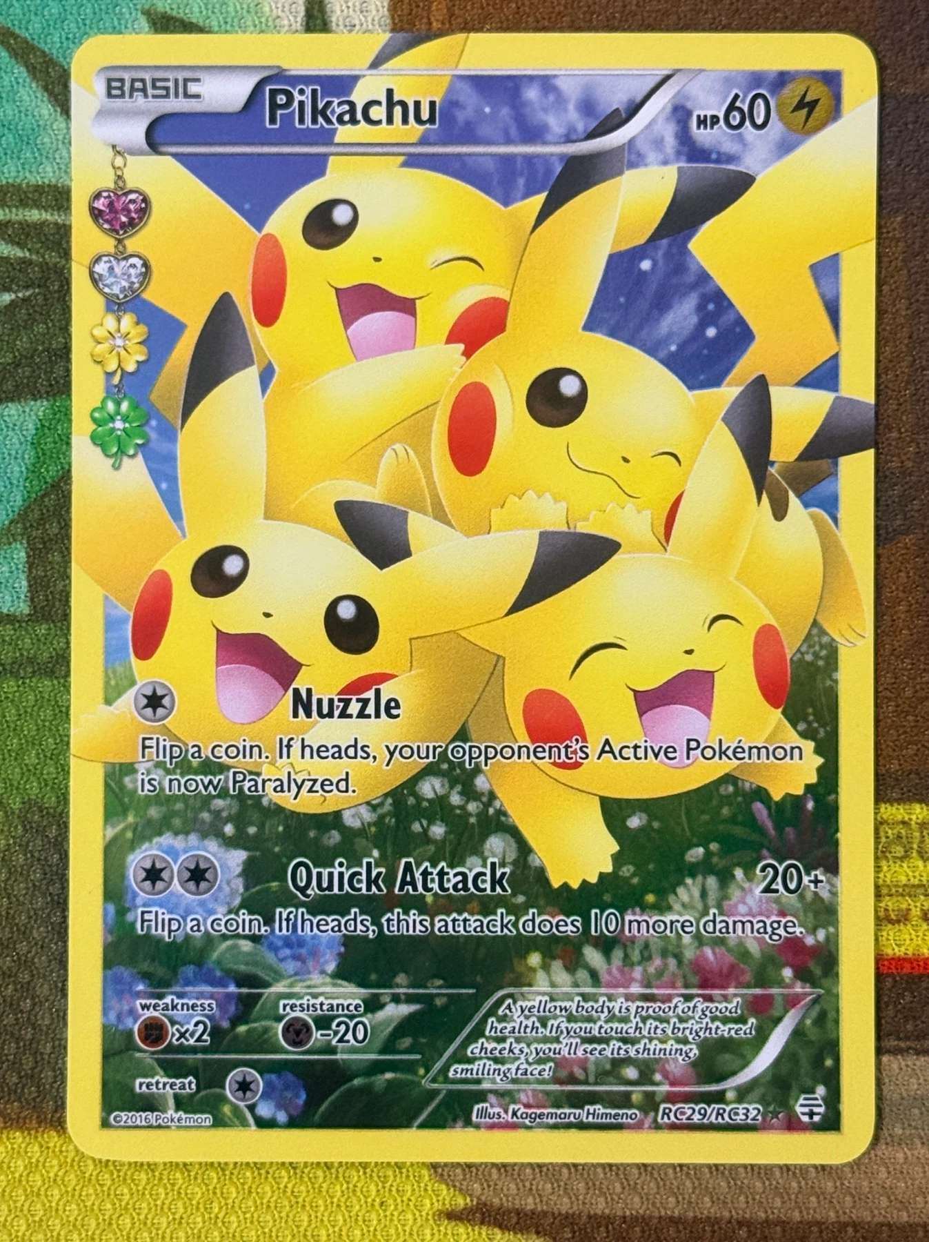 Pikachu RC29/83 Generations front card photo in GradeValue pregrading report