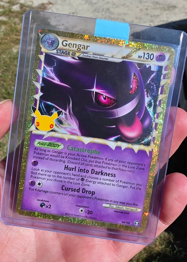 Gengar 094 30th Classic Collection front card photo in GradeValue pregrading report