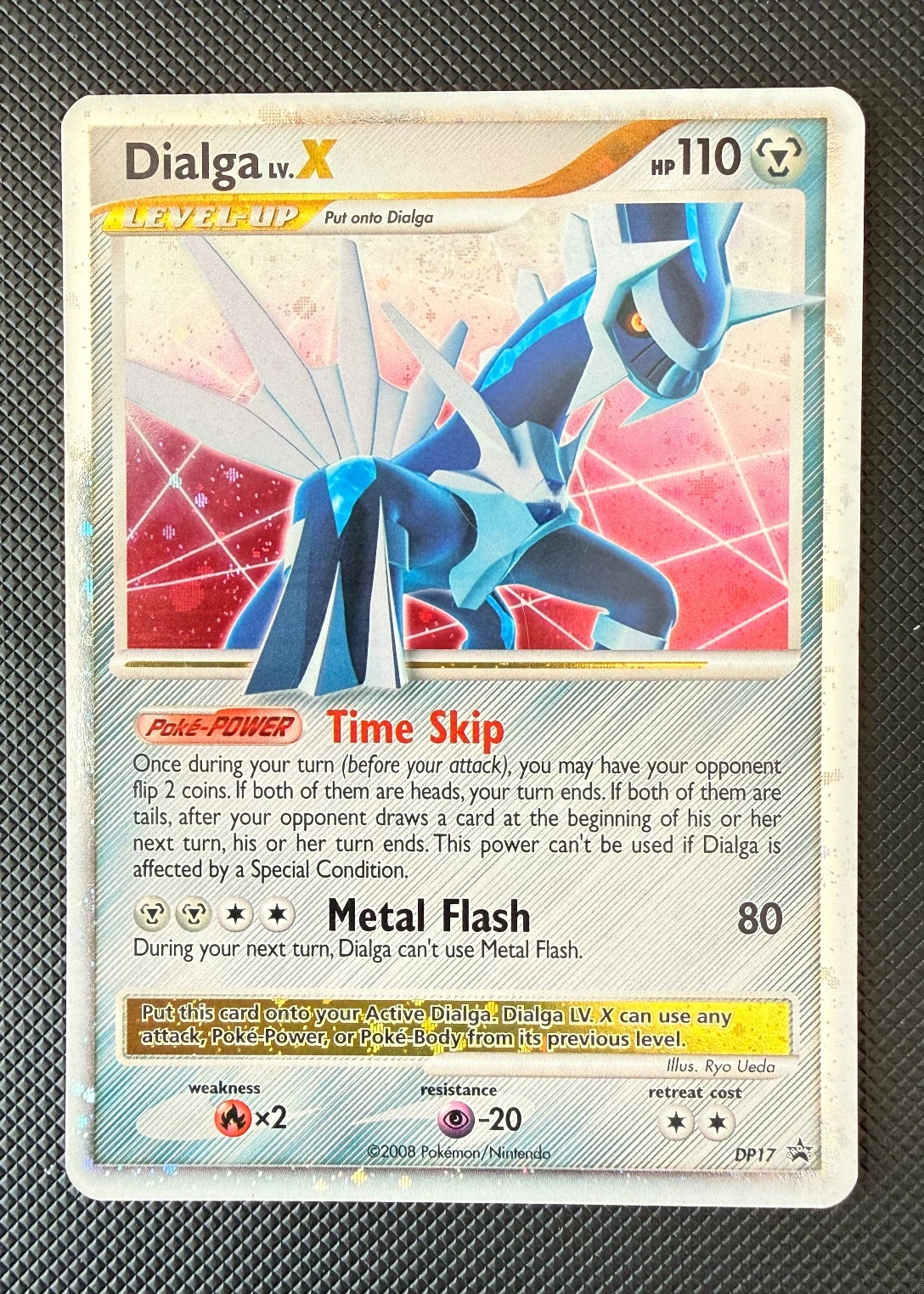 Dialga DP17/56 DP Black Star Promos front card photo in GradeValue pregrading report