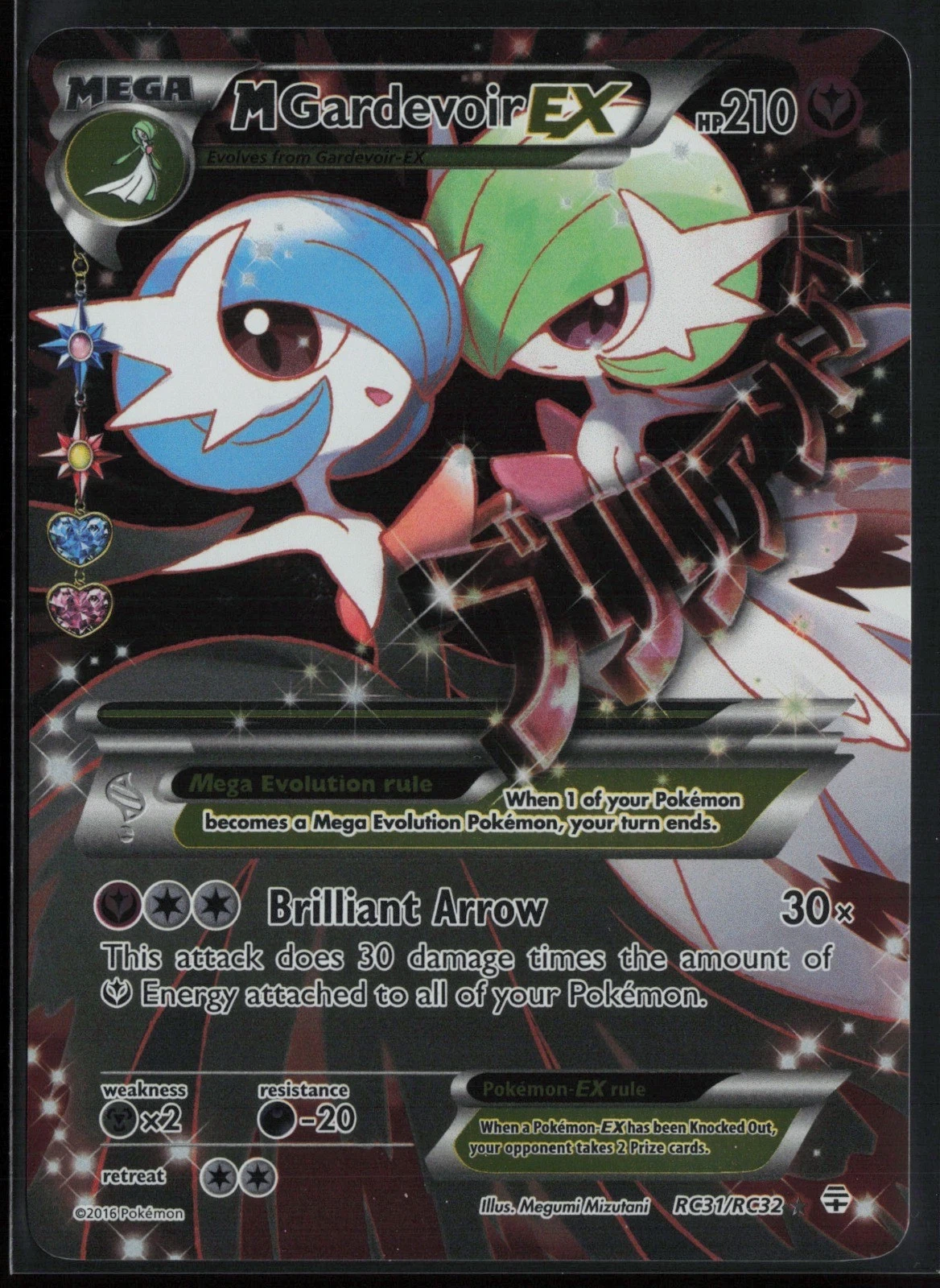 M Gardevoir EX RC31/83 Generations front card photo in GradeValue pregrading report