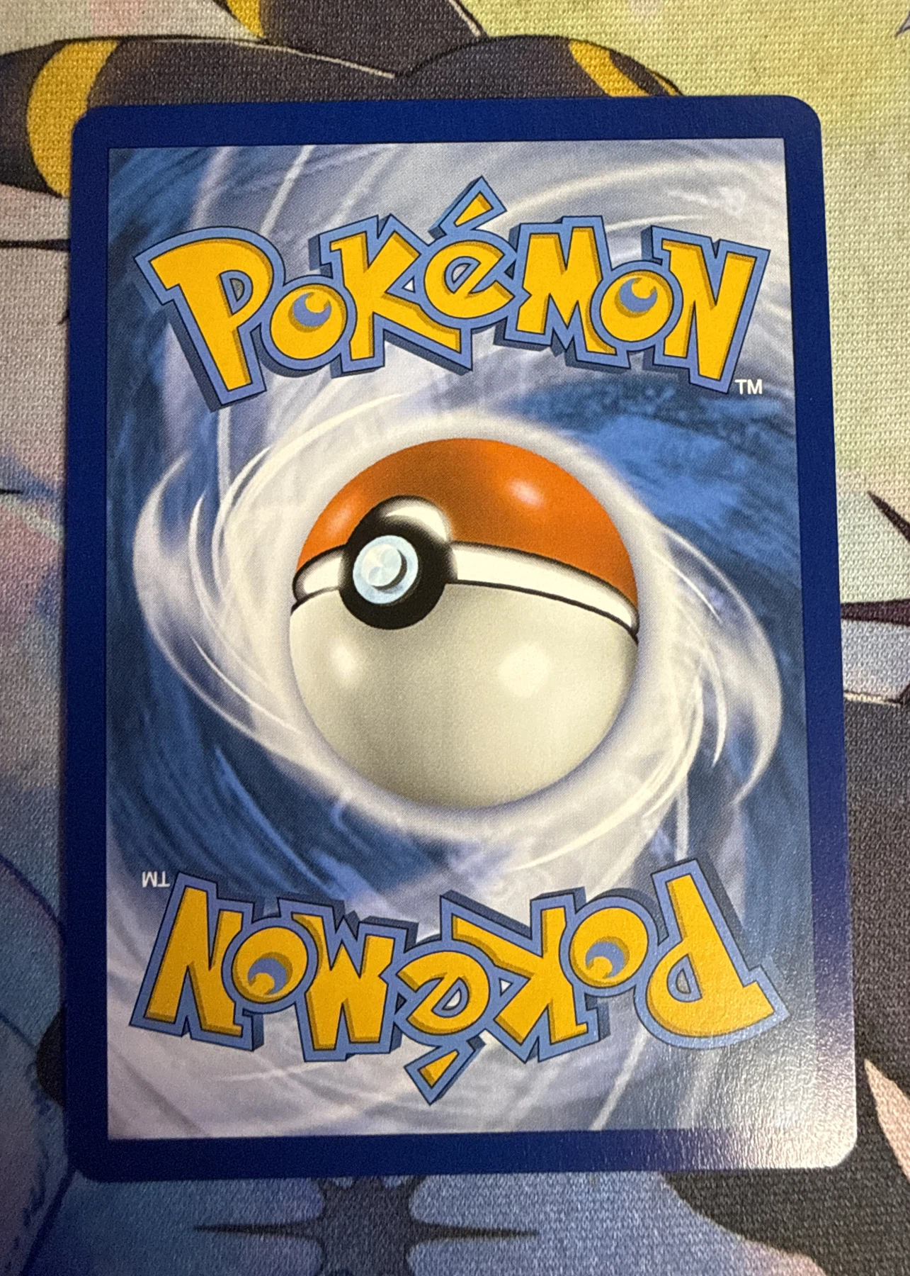 Mew ex 232/91 Paldean Fates back card photo in GradeValue pregrading report