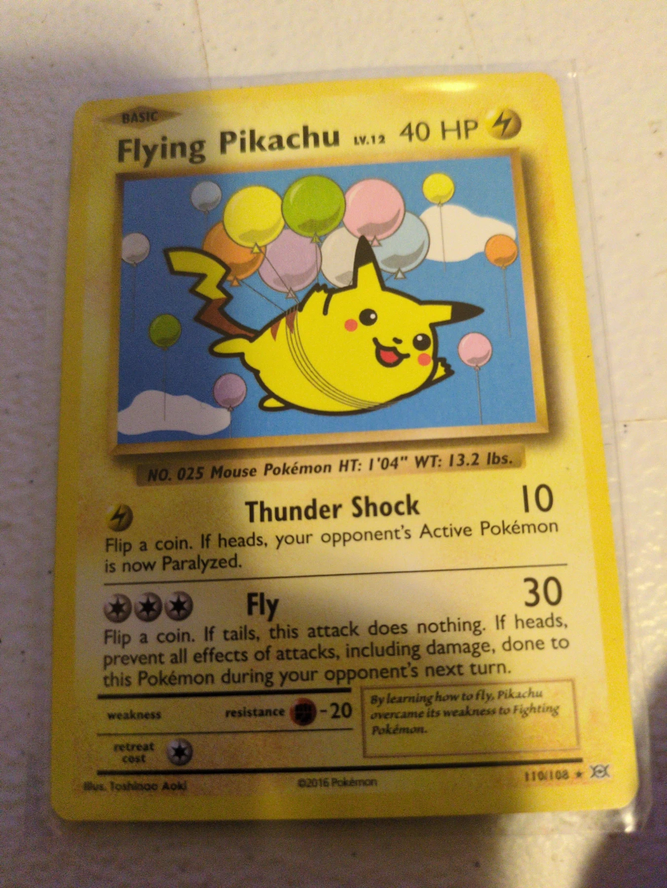 Flying Pikachu 025/53 Wizards Black Star Promos front card photo in GradeValue pregrading report