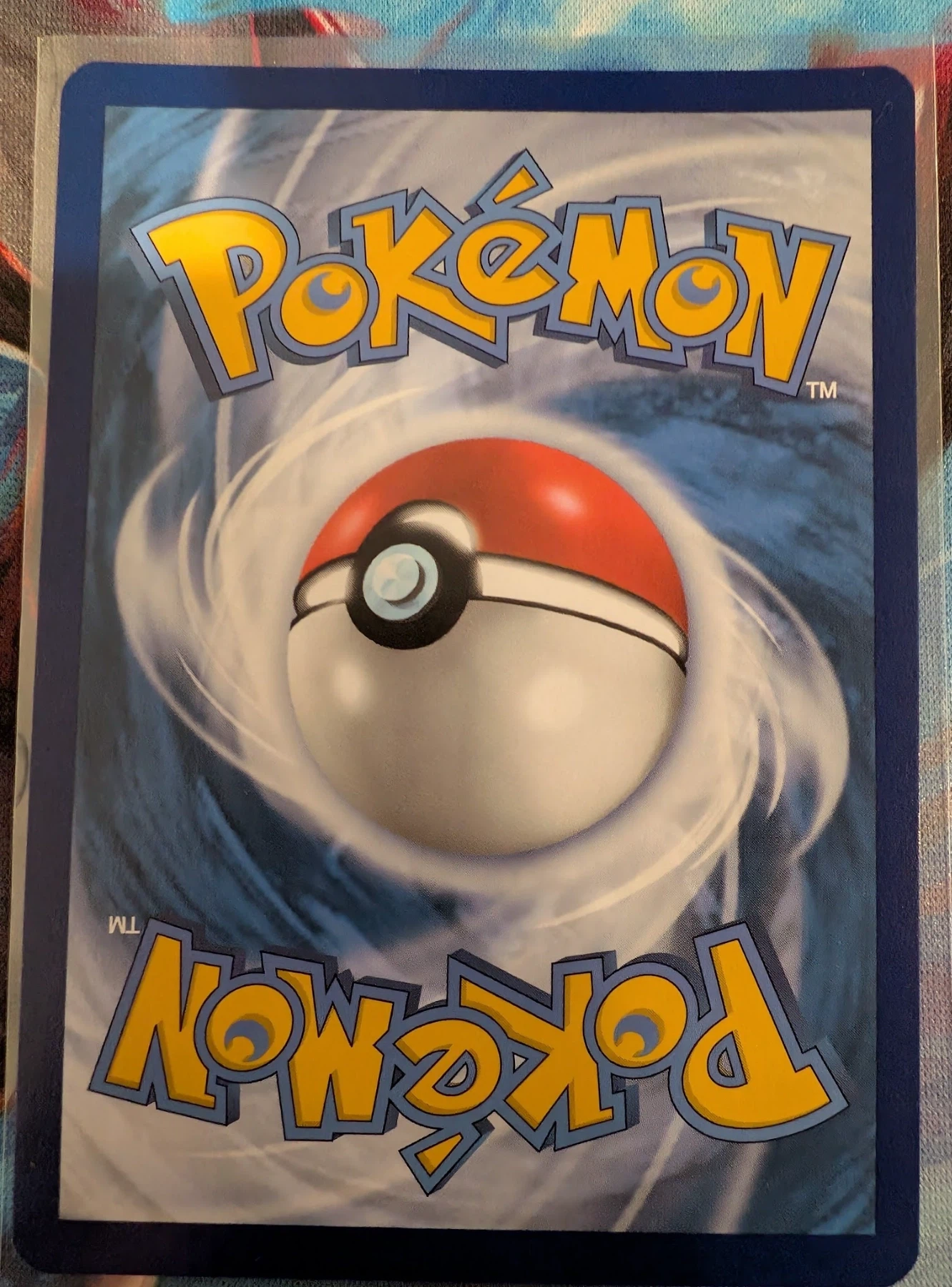 Mew ex 232/91 Paldean Fates back card photo in GradeValue pregrading report