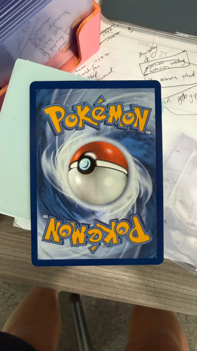 Mega Zygarde ex 124/88 Perfect Order back card photo in GradeValue pregrading report