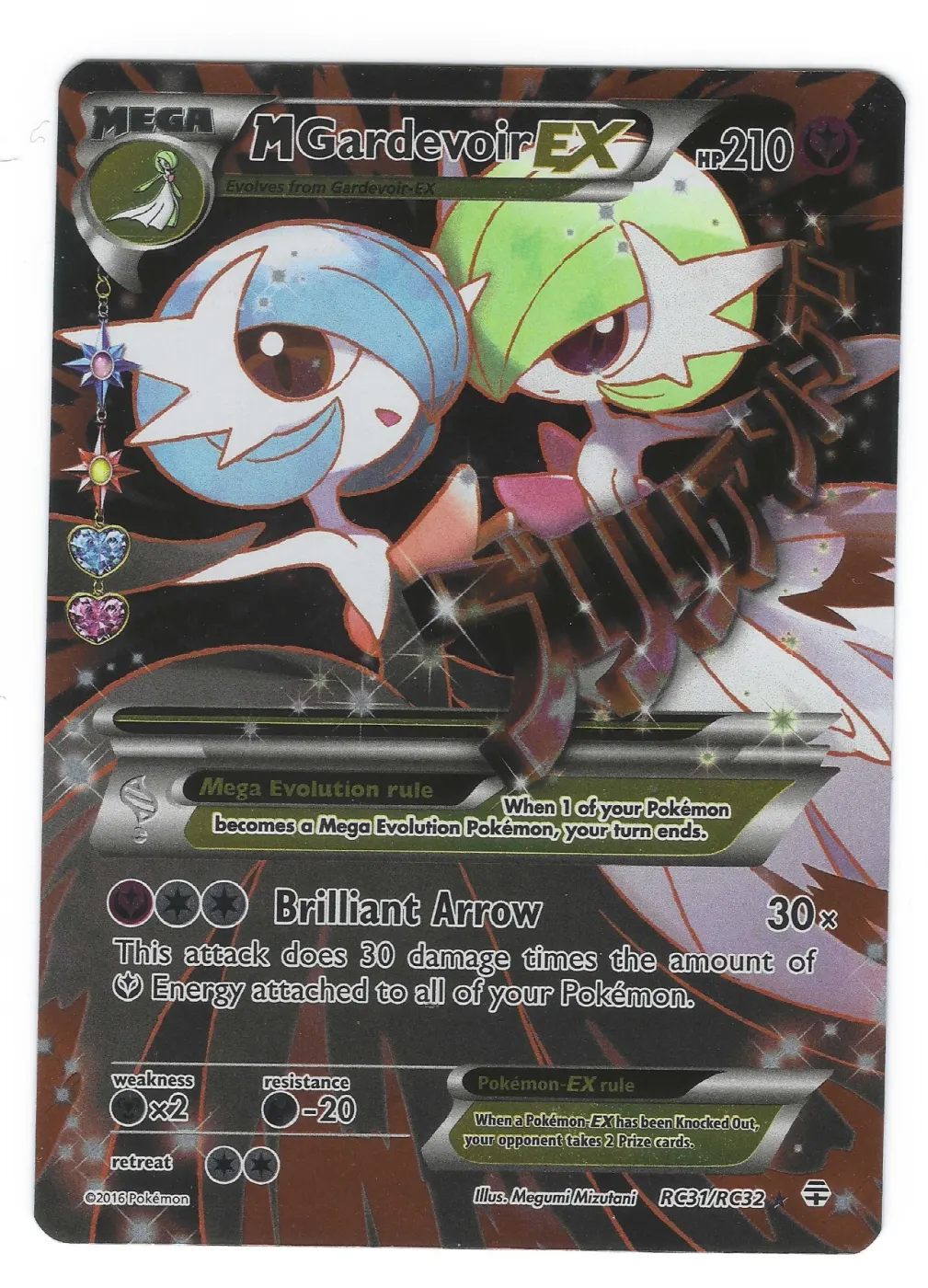 M Gardevoir EX RC31/83 Generations front card photo in GradeValue pregrading report