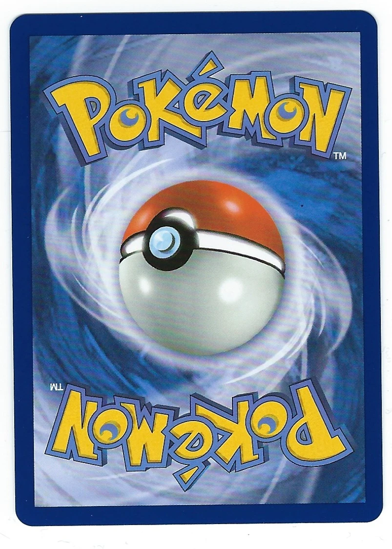 Meowth 106/94 Phantasmal Flames back card photo in GradeValue pregrading report