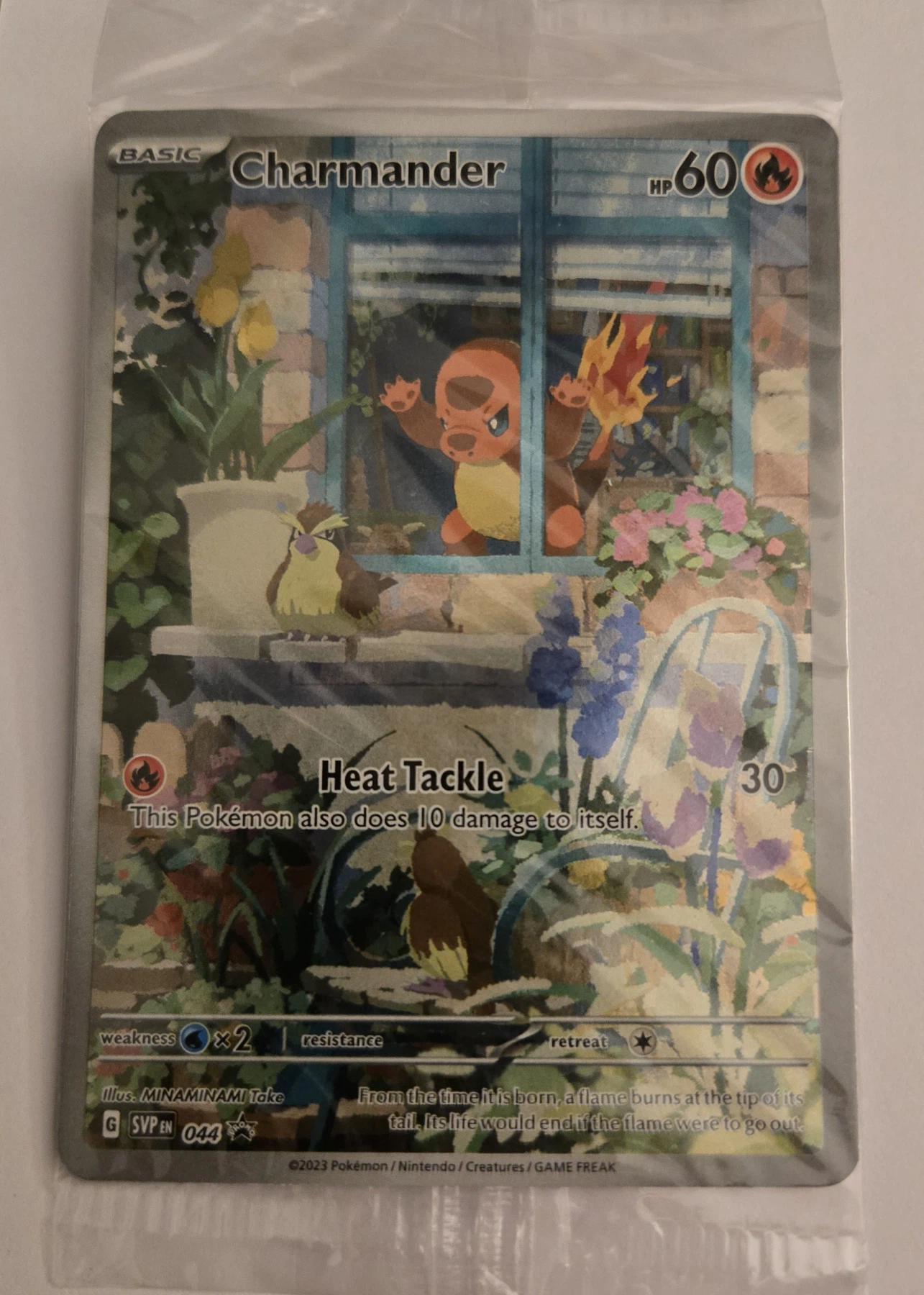 Charmander 044/225 SVP Black Star Promos front card photo in GradeValue pregrading report