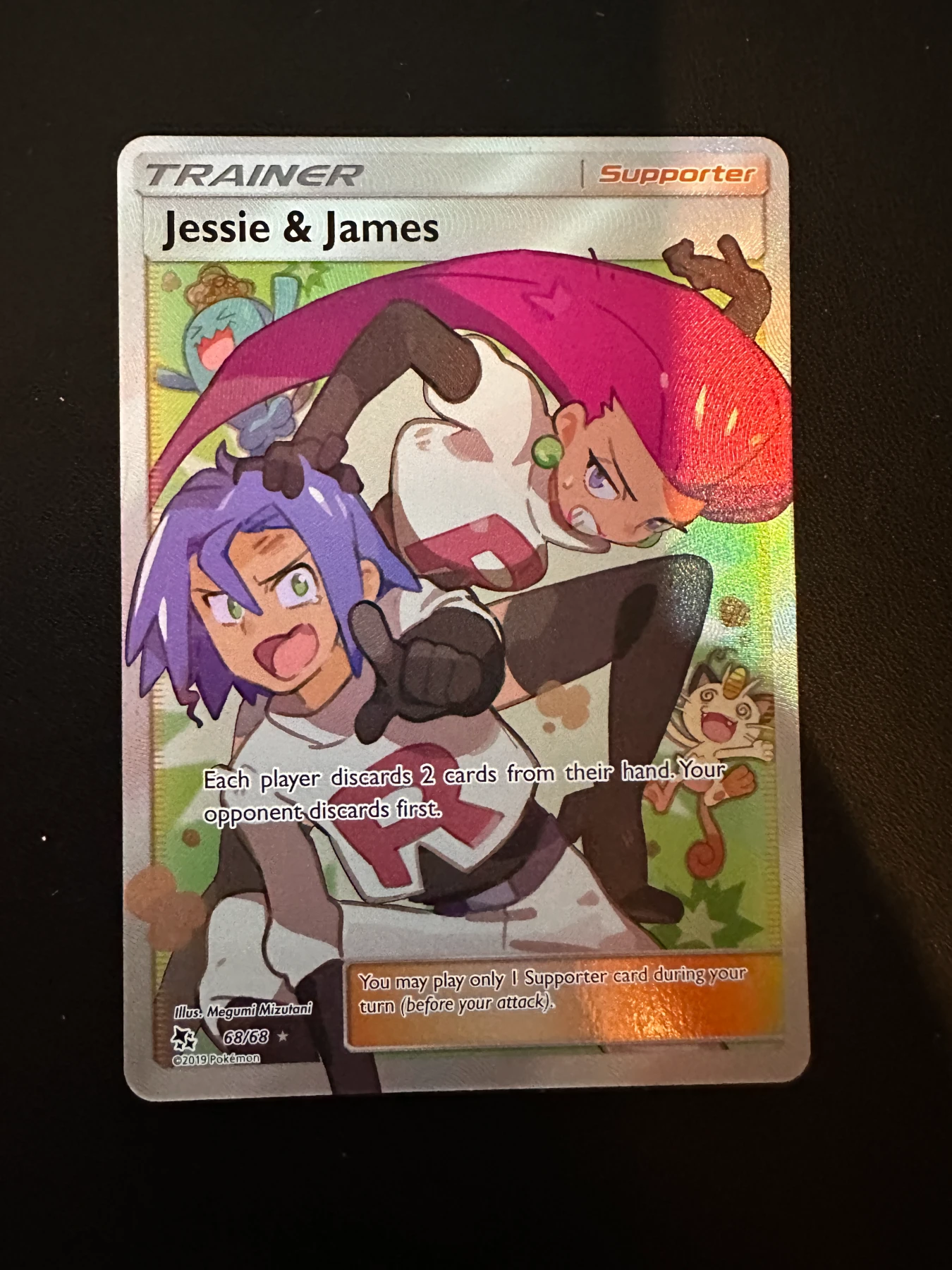 Jessie & James 068/68 Hidden Fates front card photo in GradeValue pregrading report