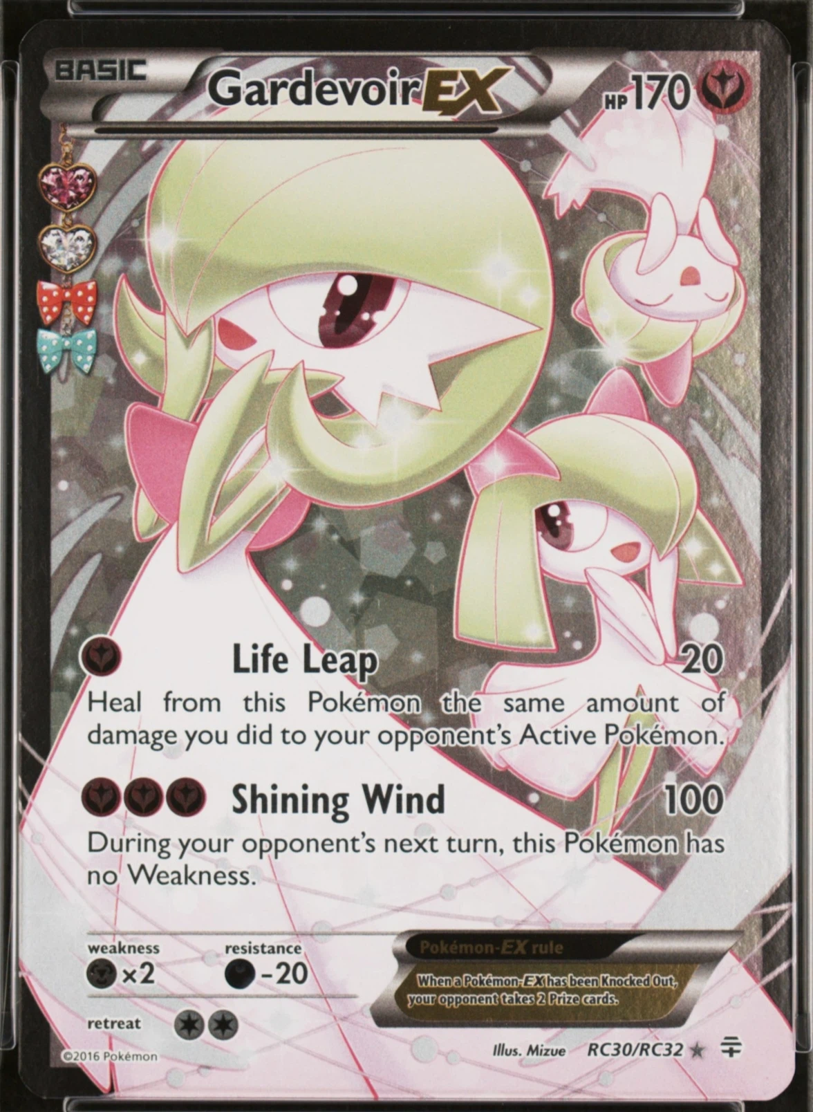 Gardevoir EX RC30/83 Generations front card photo in GradeValue pregrading report