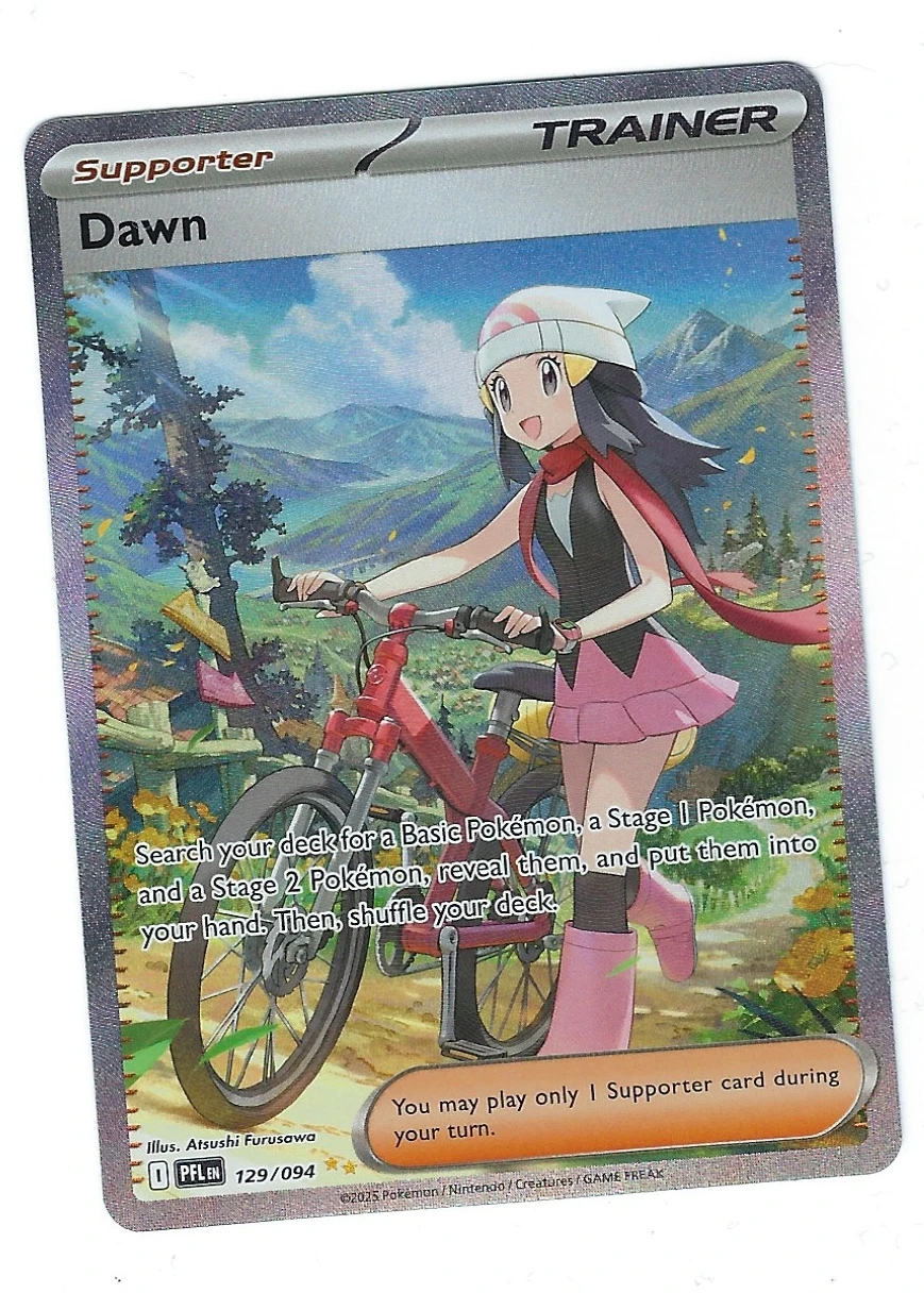 Dawn 129/94 Phantasmal Flames front card photo in GradeValue pregrading report