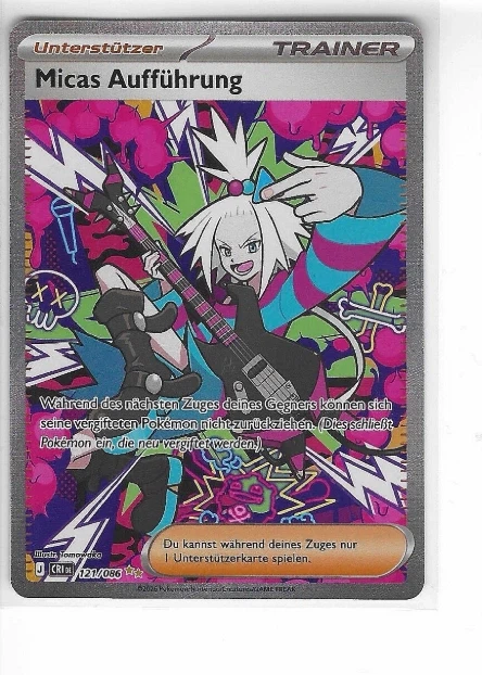 Roxie's Performance 121/86 Chaos Rising front card photo in GradeValue pregrading report