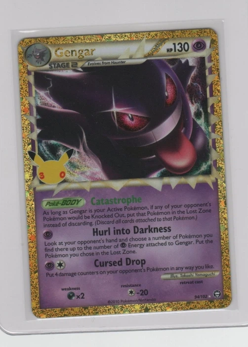 Gengar 094 30th Classic Collection front card photo in GradeValue pregrading report