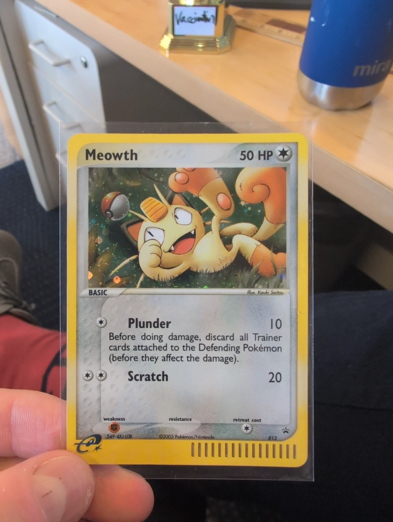 Meowth 013/40 Nintendo Black Star Promos front card photo in GradeValue pregrading report
