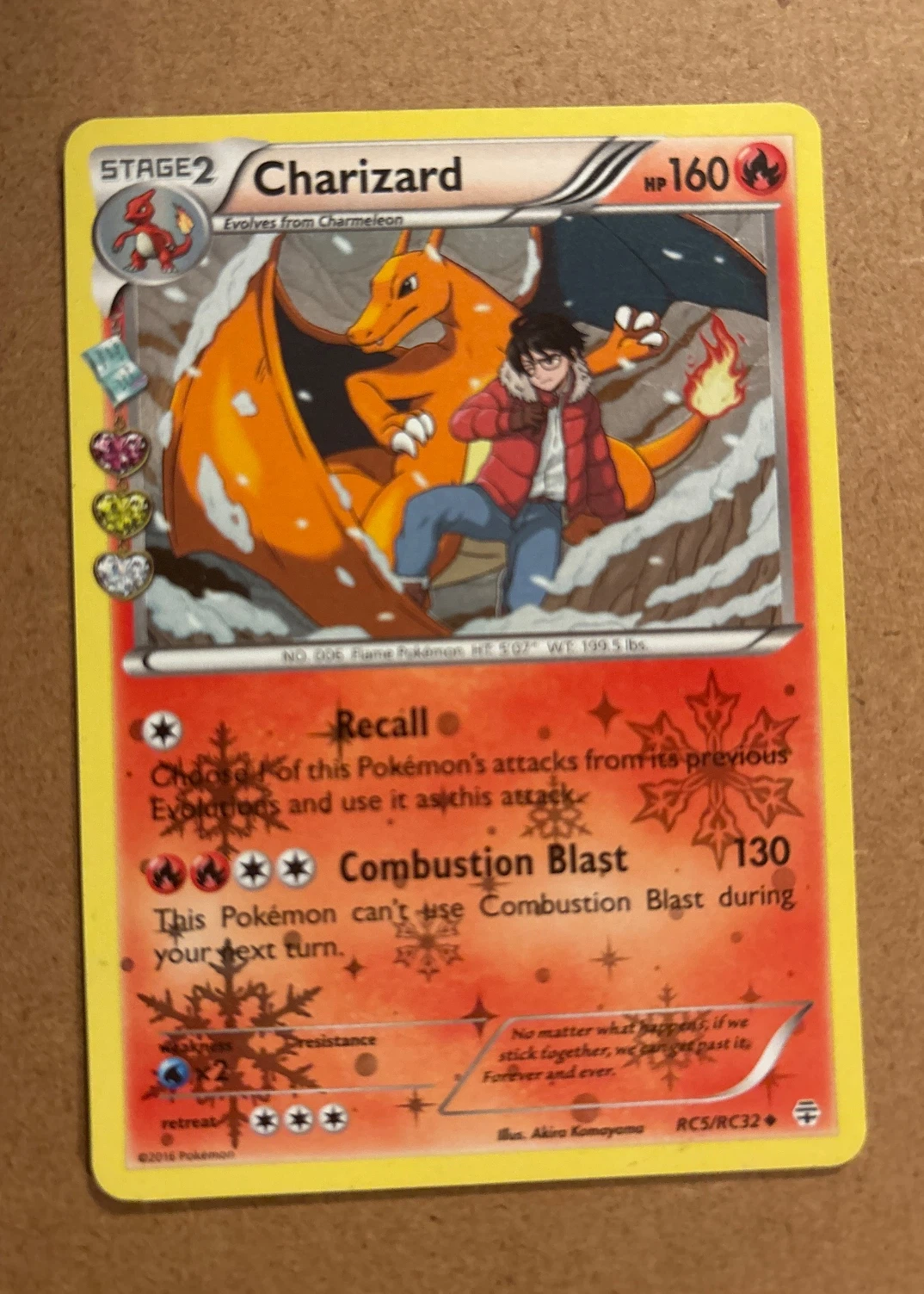 Charizard RC5/83 Generations front card photo in GradeValue pregrading report
