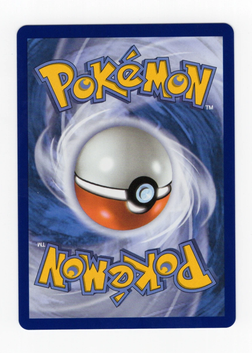 Gengar ex 154/128 30th Celebration back card photo in GradeValue pregrading report