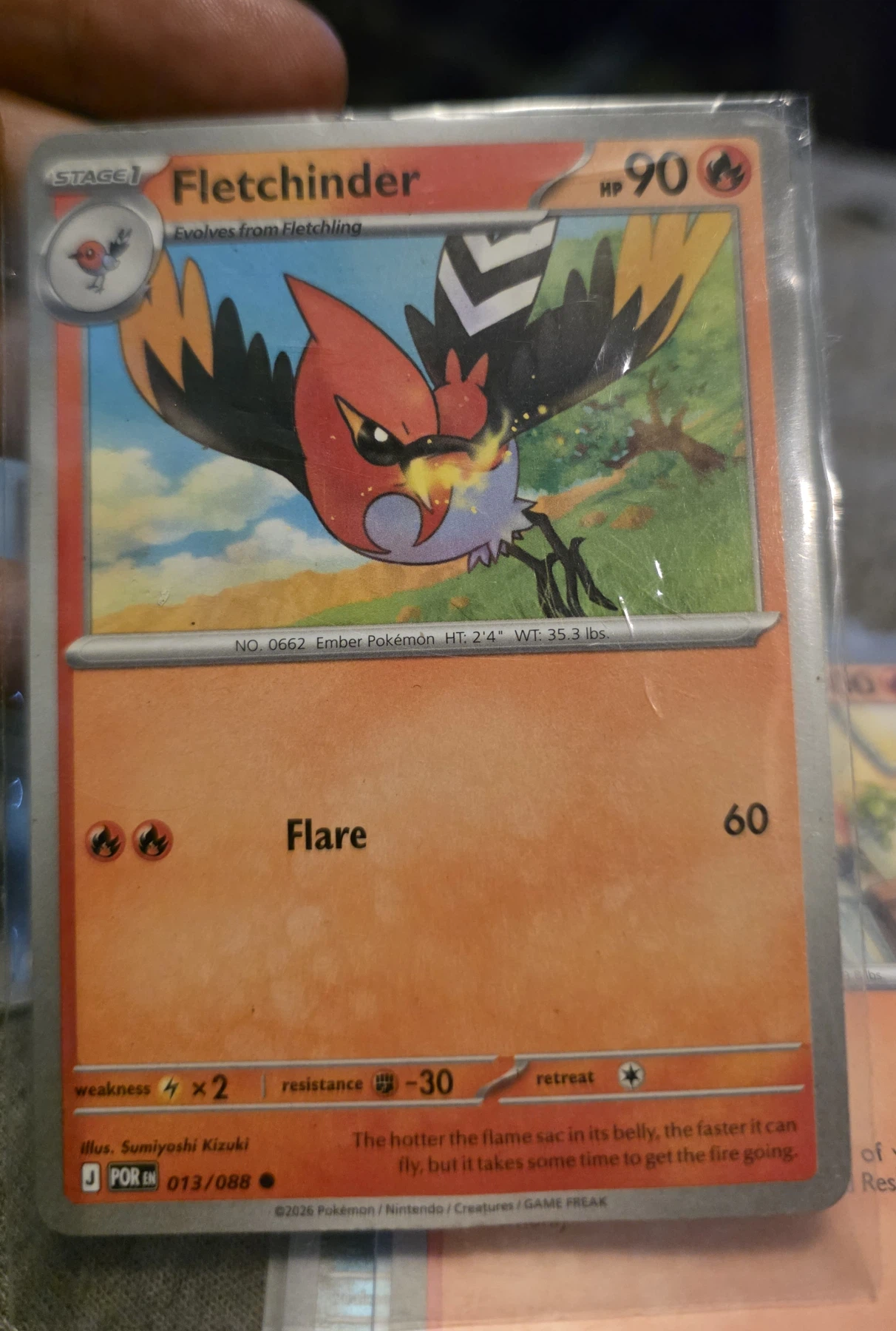 Fletchinder 013/88 Perfect Order front card photo in GradeValue pregrading report