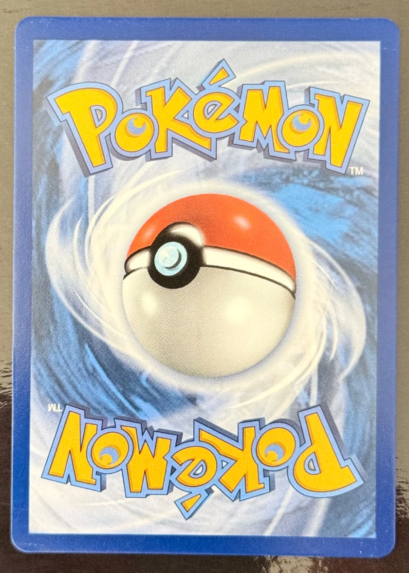 Vaporeon 134/165 151 back card photo in GradeValue pregrading report