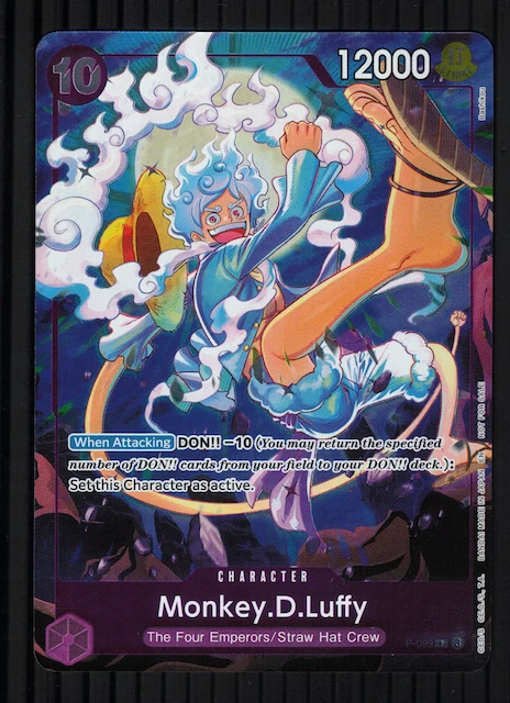 Monkey.D.Luffy (P-099) P-099 One Piece Promotion Cards front card photo in GradeValue pregrading report