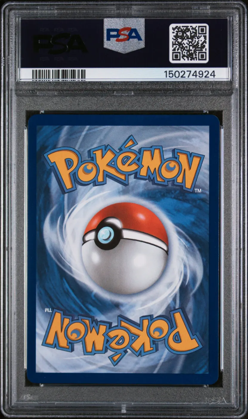 Mega Charizard X ex 125/94 Phantasmal Flames back card photo in GradeValue pregrading report