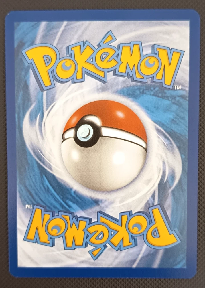 Mew ex 232/91 Paldean Fates back card photo in GradeValue pregrading report