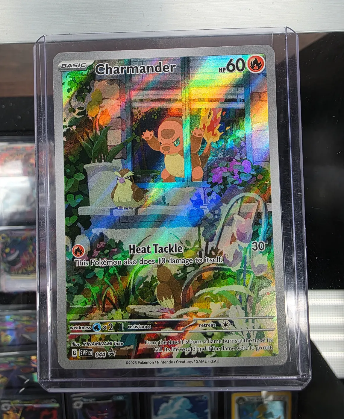 Charmander 044/225 SVP Black Star Promos front card photo in GradeValue pregrading report