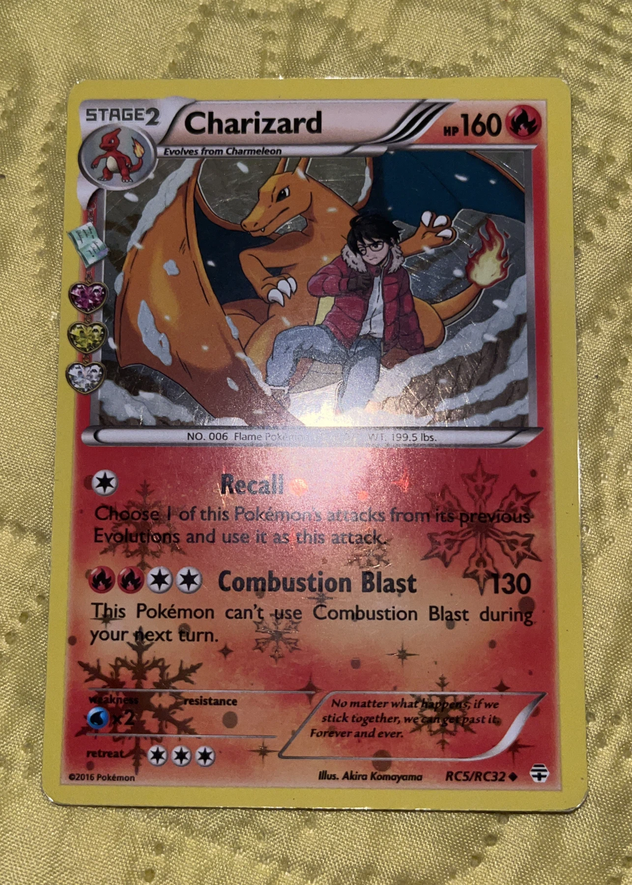 Charizard RC5/83 Generations front card photo in GradeValue pregrading report