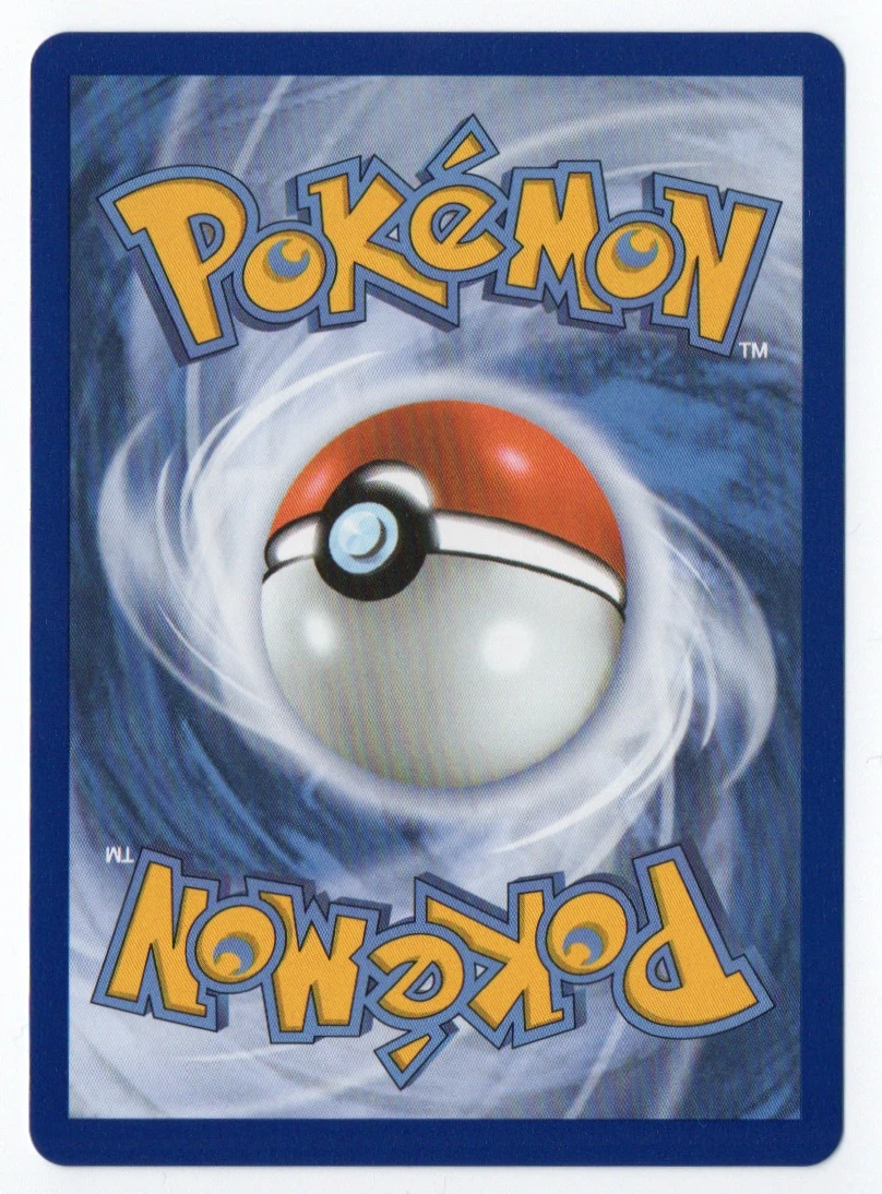 Pikachu ex 150/128 30th Celebration back card photo in GradeValue pregrading report