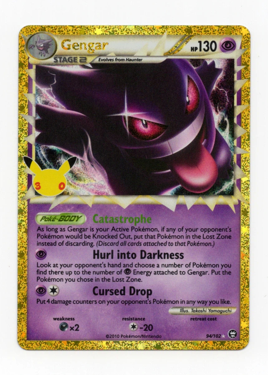 Gengar 094 30th Classic Collection front card photo in GradeValue pregrading report