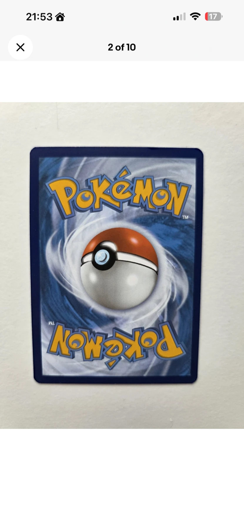 Tyranitar 222/193 Paldea Evolved back card photo in GradeValue pregrading report